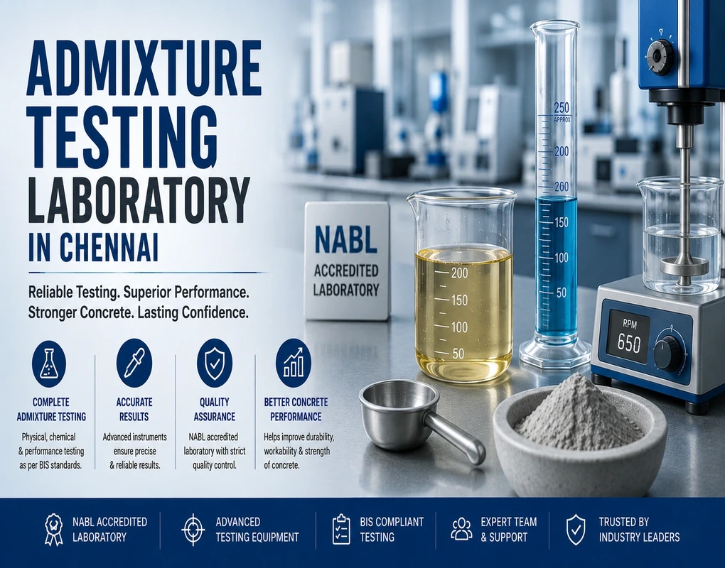 Admixture Testing Laboratory in Chennai